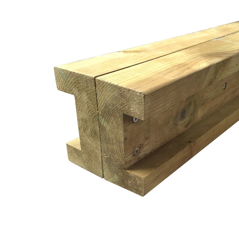 POTEAU EN H SILENZO 116x120MM POTEAU EN H SILENZO 116x120MM
