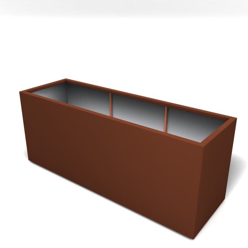 JARDINIERE FIBRE DE VERRE GAIA 1500 x 500 x 600 mm JARDINIERE FIBRE DE VERRE GAIA 1500 x 500 x 600 mm