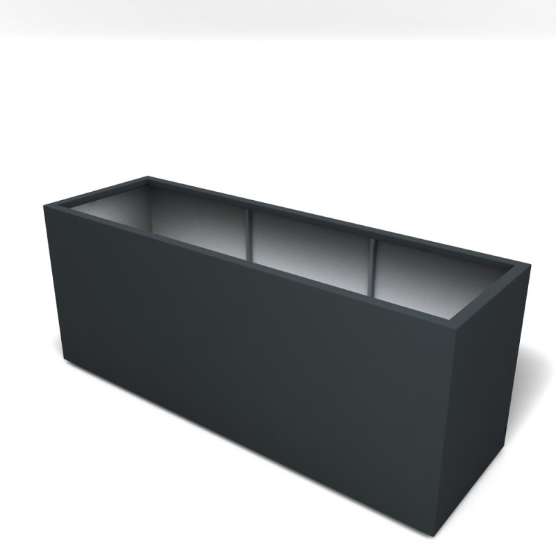 JARDINIERE FIBRE DE VERRE GAIA 1500 x 500 x 600 mm JARDINIERE FIBRE DE VERRE GAIA 1500 x 500 x 600 mm