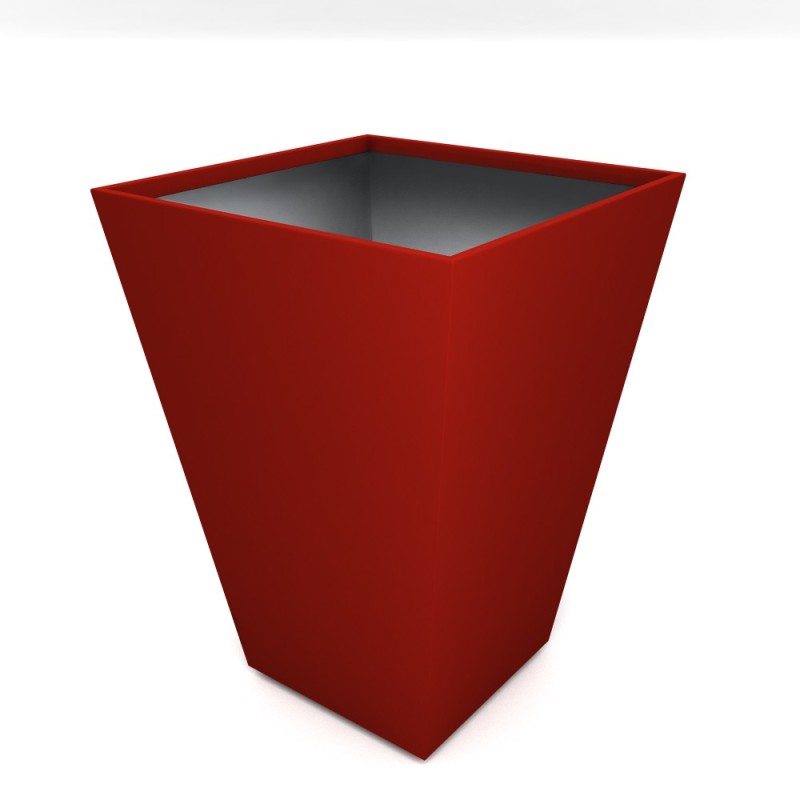 JARDINIERE FIBRE DE VERRE ARES 600 x 600 x 1000 mm JARDINIERE FIBRE DE VERRE ARES 600 x 600 x 1000 mm