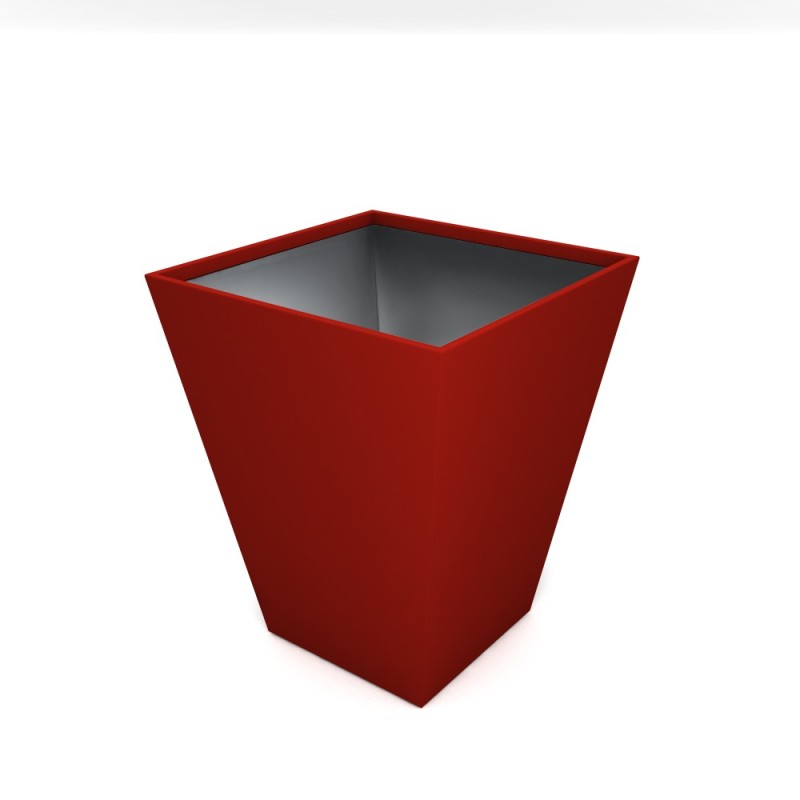 JARDINIERE FIBRE DE VERRE ARES 500 x 500 x 800 mm JARDINIERE FIBRE DE VERRE ARES 500 x 500 x 800 mm