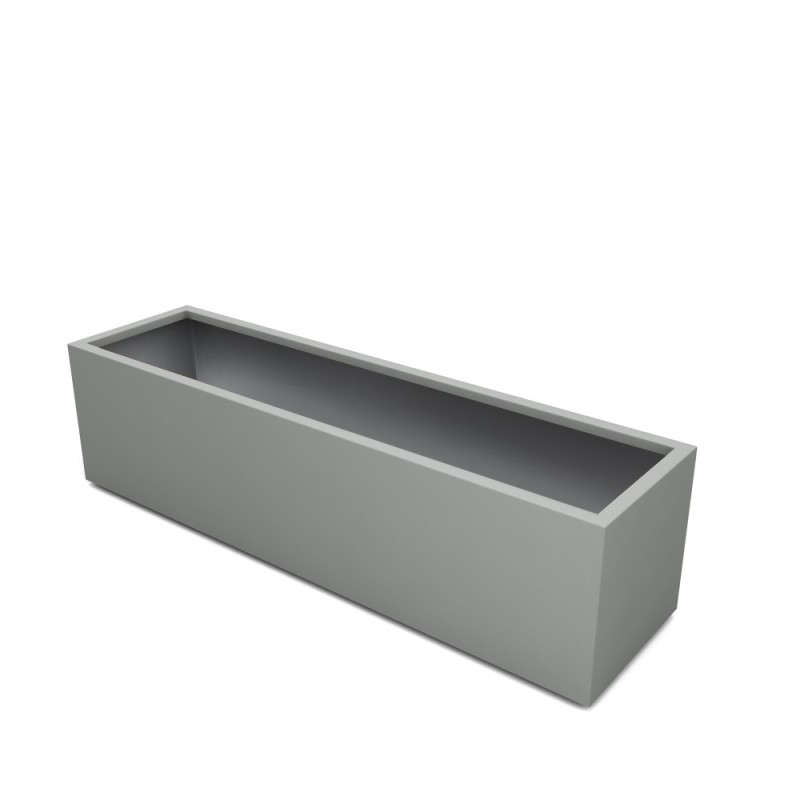 JARDINIERE FIBRE DE VERRE GAIA 1500 x 400 x 400 mm JARDINIERE FIBRE DE VERRE GAIA 1500 x 400 x 400 mm