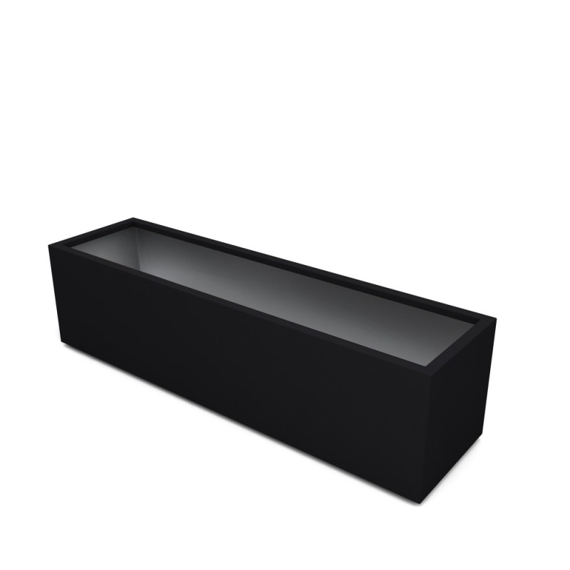 JARDINIERE FIBRE DE VERRE GAIA 1500 x 400 x 400 mm JARDINIERE FIBRE DE VERRE GAIA 1500 x 400 x 400 mm