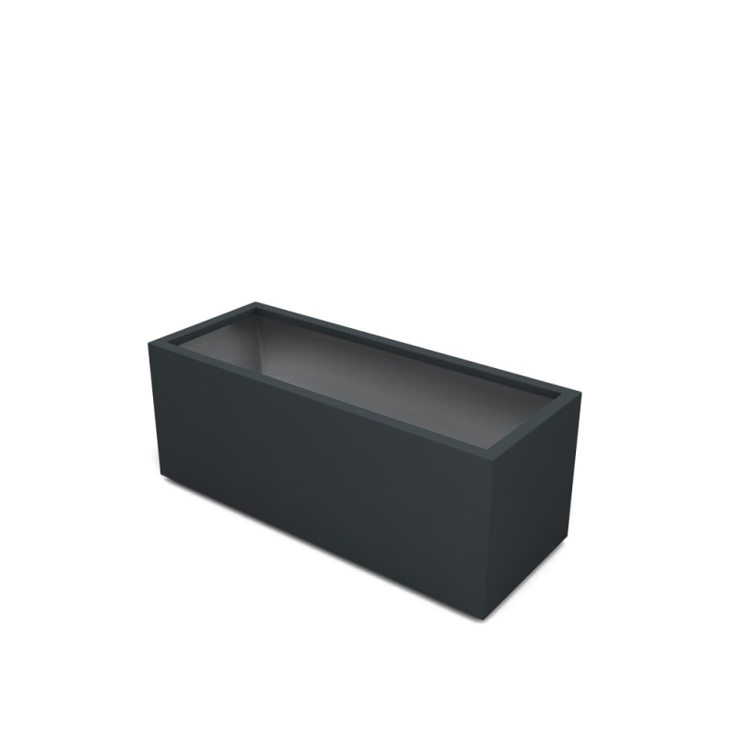 JARDINIERE FIBRE DE VERRE GAIA 1000 x 400 x 400 mm JARDINIERE FIBRE DE VERRE GAIA 1000 x 400 x 400 mm