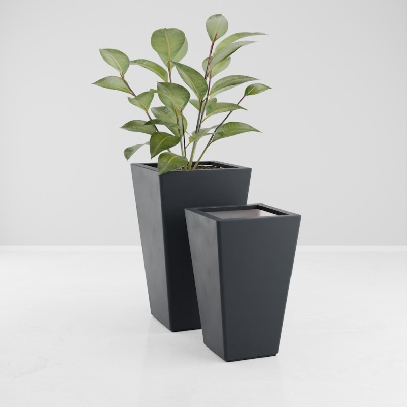 JARDINIERE FIBRE DE VERRE ARES 600 x 600 x 1200 mm JARDINIERE FIBRE DE VERRE ARES 600 x 600 x 1200 mm
