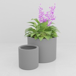 JARDINIERE CYLINDRIQUE TALOS DOUBLE