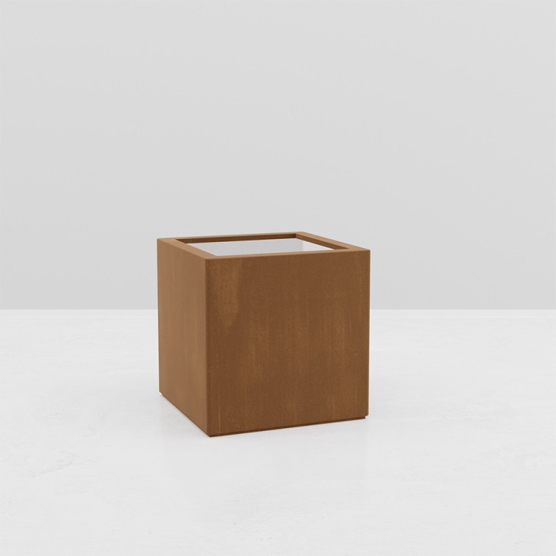 JARDINIERE CARREE EOS EFFET CORTEN JARDINIERE CARREE EOS EFFET CORTEN