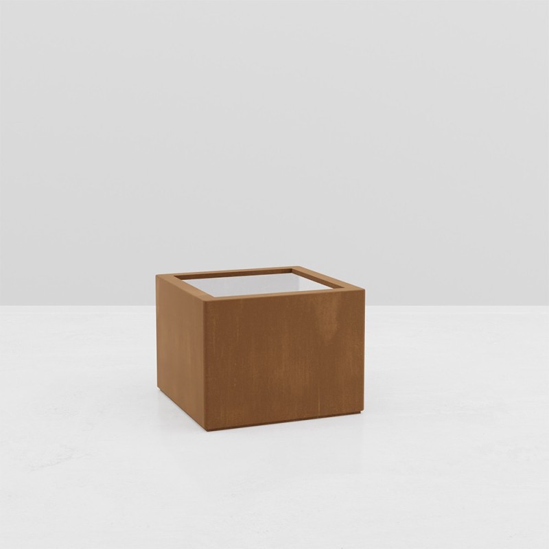 JARDINIERE CARREE EOS EFFET CORTEN JARDINIERE CARREE EOS EFFET CORTEN