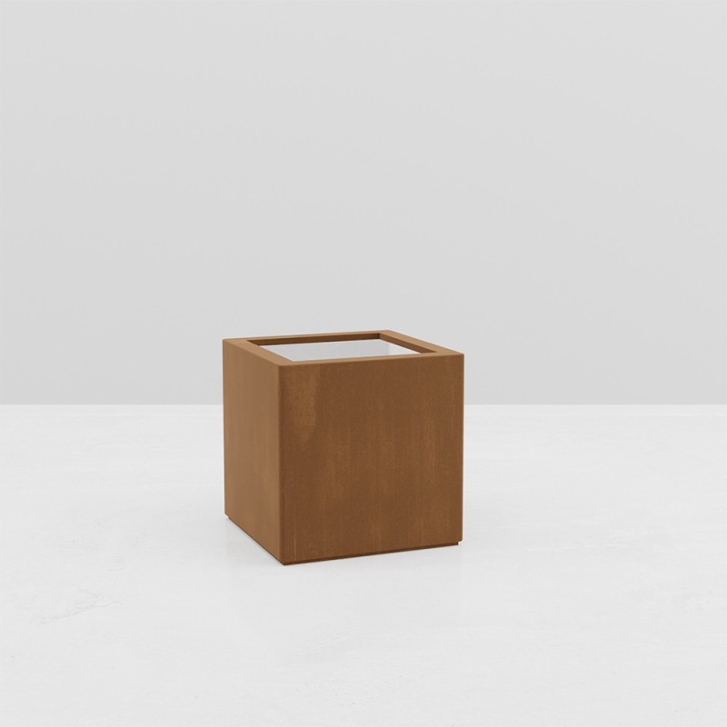 JARDINIERE CARREE EOS EFFET CORTEN JARDINIERE CARREE EOS EFFET CORTEN