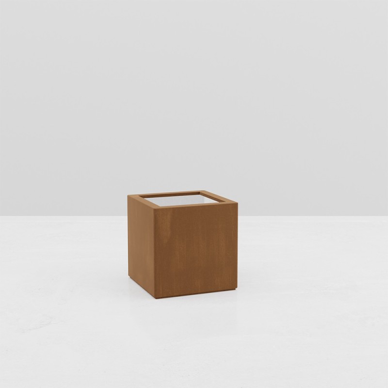 JARDINIERE CARREE EOS EFFET CORTEN JARDINIERE CARREE EOS EFFET CORTEN