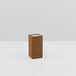 CHLORIS HIGH SQUARE PLANTER CORTEN EFFECT