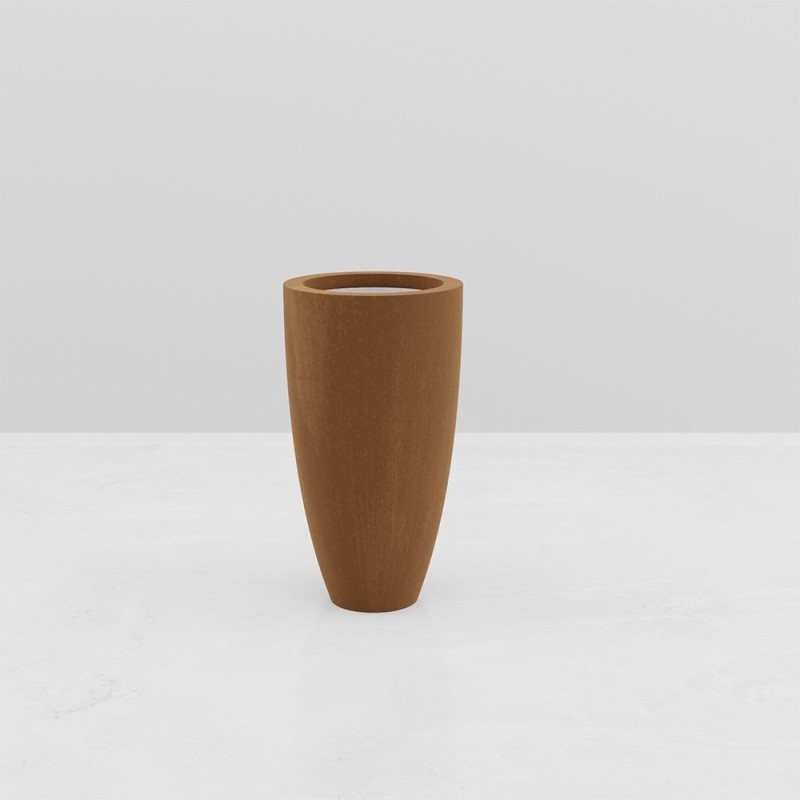 JARDINIERE EN OGIVE BORA EFFET CORTEN JARDINIERE EN OGIVE BORA EFFET CORTEN