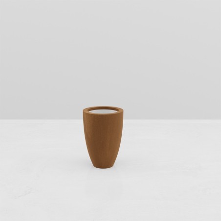 JARDINIERE EN OGIVE BORA EFFET CORTEN