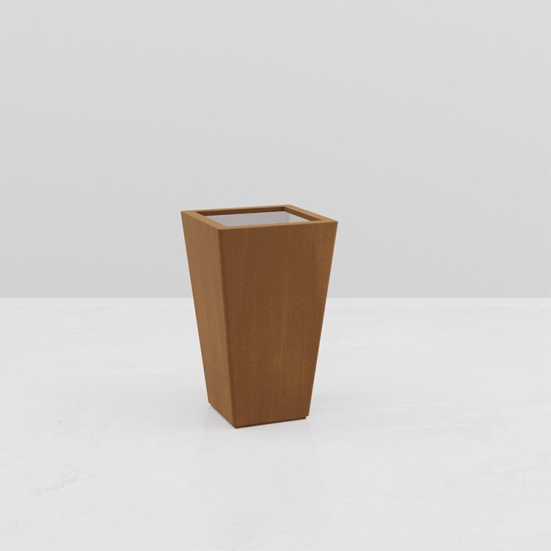 JARDINIERE PYRAMIDALE ARES EFFET CORTEN JARDINIERE PYRAMIDALE ARES EFFET CORTEN