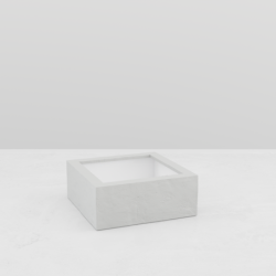 JARDINIERE CARREE EOS pour paysagistes et collectivités