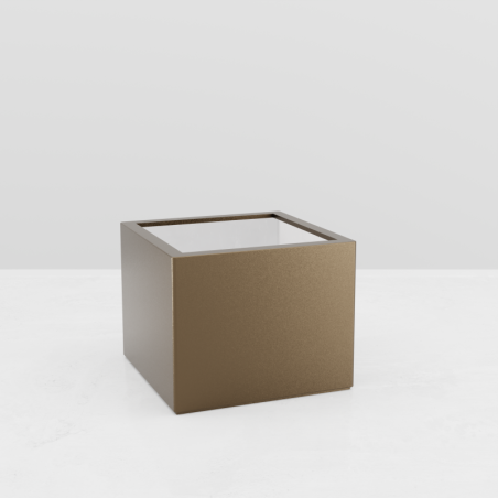 JARDINIERE CARREE EOS pour paysagistes et collectivités