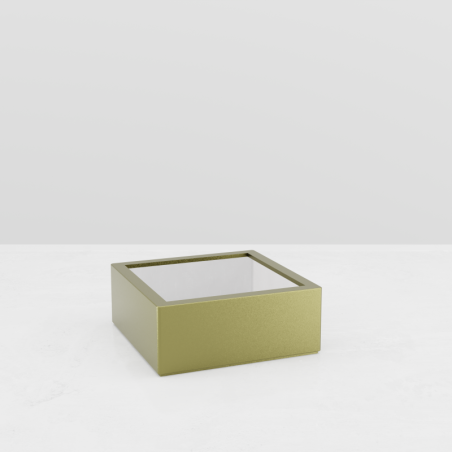JARDINIERE CARREE EOS pour paysagistes et collectivités
